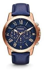 Fossil Analog Blue Dial Men's Watch FS4835IE
