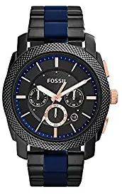 Fossil Chronograph Black Dial Men's Watch FS5164