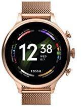 Fossil Gen 6 Smartwatch Digital Black Dial Women's Watch FTW6082