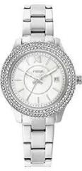 Fossil Stella Analog Mother of Pearl Dial Women's Watch ES5137