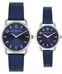 French Connection Analog Blue Dial Unisex Adult Watch FCN00011B