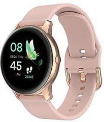French Connection R3 Touch screen Unisex Metal case Smartwatch with Heart rate & Blood pressure monitoring, upto 14 days active battery life