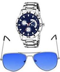 Freny Exim Analogue Blue Dial Men's Watch for Boys