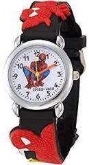 FRIEDRICH Analogue White Dial Spiderman Boy's and Girl's Watch
