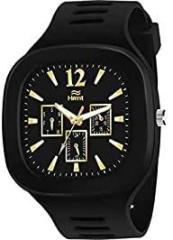hamt Square Dial Rubber Watch for Men