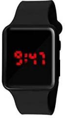 HAVELOCK HAVELOCK New Generation Sports Digital Square Black Dial Day Date Calendar Red LED Watch for Kids Unisex Birthday Gift Digital Watch for Boys & Girls