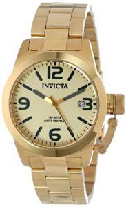 Invicta Analog Gold Dial Men's Watch 14828