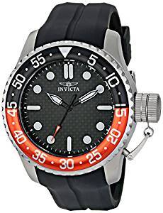 Invicta Men's 17509SYB Pro Diver Stainless Steel Watch with Rubber Strap