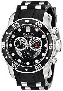 Invicta Pro Diver Analog Black Dial Men's Watch 6977