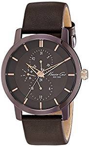 Kenneth Cole Dress Sport Analog Brown Dial Men's Watch IKC8107
