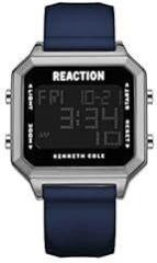 Kenneth Cole REACTION Digital Black Dial Unisex's Watch KRWGP9007802
