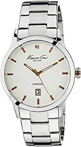 Kenneth Cole Rock Out Analog Silver Dial Men's Watch IKC9367