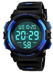 Kids Watch, Boys Watch Digital Sport Outdoor Multifunction Chronograph LED 50M Waterproof Alarm Calendar Analog Watch for Children with Silicone Band