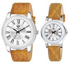 LORENZ Combo of Two Tone Dial Analog Watch for Couple