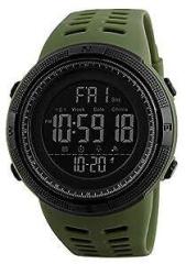 Mens Men's Digital Sports Watch 50m Waterproof LED Military Multifunction Smart Watch Stopwatch Countdown Auto Date Alarm 1251