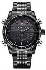 NAVIFORCE Analog Digital Black Dial Men's Watch NF9024 BBW by LexXiv