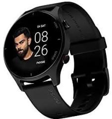 Noise Newly Launched Twist Bluetooth Calling Smart Watch with 1.38 inch TFT Biggest Display, Up to 7 Days Battery, 100+ Watch Faces, IP68, Heart Rate Monitor, Sleep Tracking Jet Black