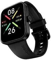Noise Pulse Go Buzz Smart Watch with Advanced Bluetooth Calling, 1.69 inch TFT Display, SpO2, 100 Sports Mode with Auto Detection, Upto 7 Days Battery 2 Days with Heavy Calling Jet Black