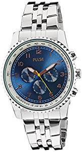 Pulse Analog Blue Dial Men's Watch PL0834