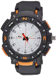 Pulse Analog White Dial Men's Watch PL0511