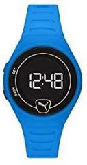 Puma Faster Digital Black Dial Unisex's Watch P5048
