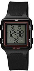 Q&Q Digital White Dial Unisex's Watch M193J002Y