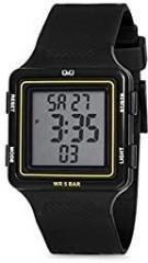 Q&Q Digital White Dial Unisex's Watch M193J005Y
