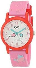Q&Q Kids Collection 2022 Analog Multicolor Dial Unisex Watch V23A 008VY