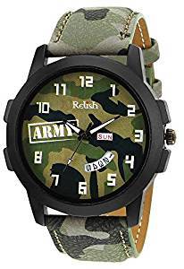 Relish Day N Date Display Analog Multi Colour Dial Men's Watch RE GA943DD