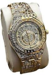 safisha Luxury Unisex Crystal Watch Fashion Bling Iced Out Diamond Watch Analog Watch