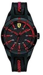 Scuderia Ferrari Analog Black Dial Unisex Watch 0840004