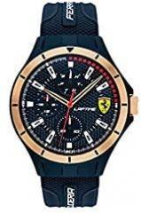 Scuderia Ferrari Lap TIME Analog Blue Dial Men's Watch 830863