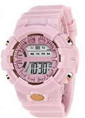 Shocknshop Digital Kids Children Multi Functional Pink Watch for Girls & Boys 325PI