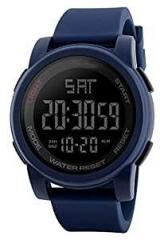 Shocknshop LED Digital Sports Multi Functional Black Dial Watch for Mens Boys W1257