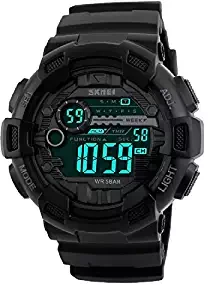 SKMEI Digital Dial Men's Watch 1243 Black