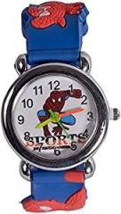 SMC Spiderman Analogue Multicolour Dial Boy's and Girl's Wrist Watch