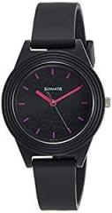 Sonata Analog Black Dial Girl's Watch NM87024PP06/NN87024PP06W/NP87024PP06W