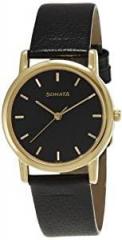 Sonata Analog Black Dial Men's Watch NL7987YL03W