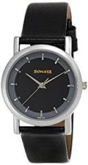 Sonata Analog Black Small Dial Men's Watch NM7987SL02W / NL7987SL02W