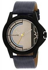 Sonata Analog Multi Colour Dial unisex Watch NM77018PL02/NN77018PL02