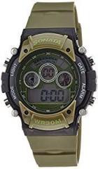 Sonata Digital Multi Color Dial Men's Watch NM77006PP01 / NL77006PP01