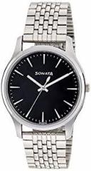 Sonata Essentials Analog Black Dial Men's Watch NM77082SM01/NN77082SM01
