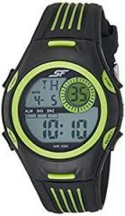 Sonata Fibre SF Digital Grey Dial Men's Watch NM77072PP01 / NL77072PP01