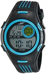 Sonata Fibre SF Digital Grey Dial Men's Watch NM77072PP02 / NL77072PP02