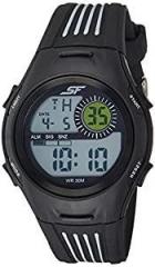 Sonata Fibre SF Digital Grey Dial Men's Watch NM77072PP04 / NL77072PP04