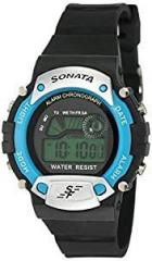 Sonata SF Venus Digital Digital Grey Round Dial Men's Sport Watch NM7982PP04