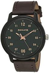Sonata Volt+ Analog Green Dial Men's Watch NM77085PL02/NN77085PL02W/NP77085PL02W