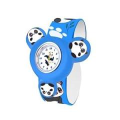 SPIKY Rotating Multicolour Glowing Light Spinner Analog Unisex Kids Wrist Watch with Unique Stylish & Funky Spinning Top | Slap on Silicone Strap | Best Trending Birthday Return Gift for boys & girls of 3 12 years