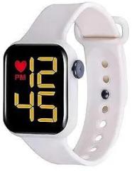 Star Bron Watches New Generation Digital Square Dial Unisex Glowing LED Watch for Boys, Girls & Kids
