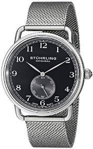 Stuhrling Original Analog Black Dial Men's Watch 207M.02